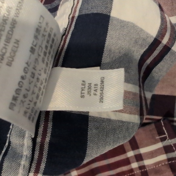 J. Crew Men's Mercantile Flex Long Sleeve Button Down Plaid Shirt Style #J5304 - Picture 10 of 14